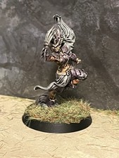 Dark Elf Star Player For Fantasy football bowl beautifully painted Nails