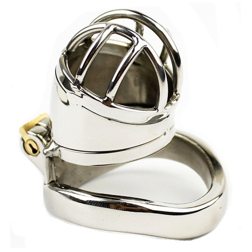 Metal chastity cage lock - chastity, belt