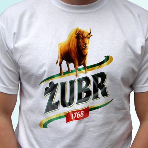 Zubr biala koszulka polska - zubr,
