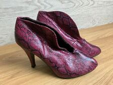 Ladies EVie Purple Snake Skin