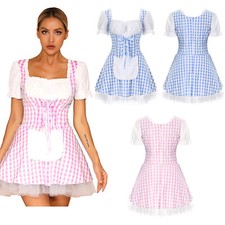 Women french maid costume - women's,