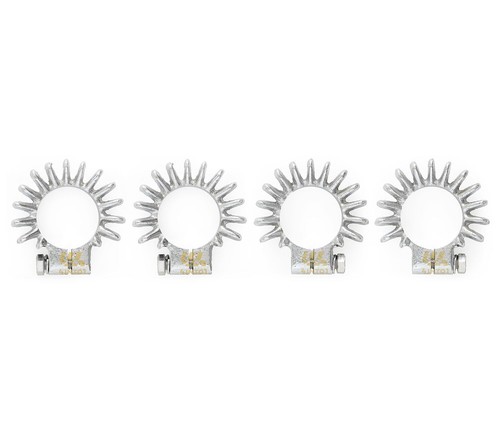 Chrome exhaust clamp - exhaust,