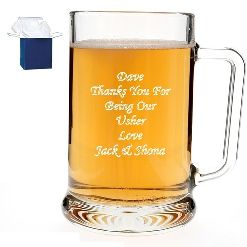 Personalised engraved pint - personalised,