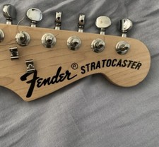 Vinyl transfer / 70s style Stratocaster fender sticker / Head Stock