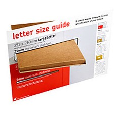 PiP Exact Large Letter Size Carboard Box Envelope Royal Mail Post Max A4 C4