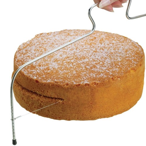 Cake slicer levelling and - cake,