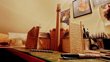 KITBASHED CASTLE SCENERY FOR