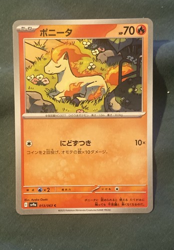 Ponyta 013 063 - ponyta, heat