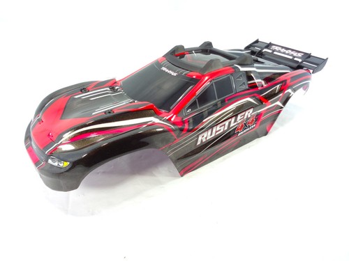 Traxxas rustler 4x4 - traxxas, red