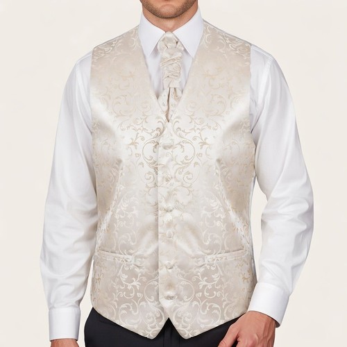 Cream jacquard wedding - cream,