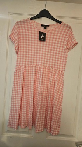 Primark pink gingham - gingham, dress