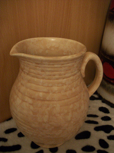 Vintage arthur wood jug - vintage, 8"