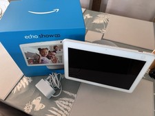 Amazon Echo Show 10 (3rd Gen.) Smart Speaker Glacier White Used boxed