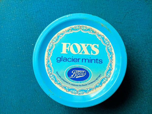 Fox glacier mints - fox's, tin