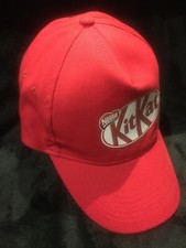 Collectible Red Kit Kat Adjustable Baseball Cap