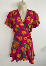 Zara TRF Ruffled Wrap Playsuit