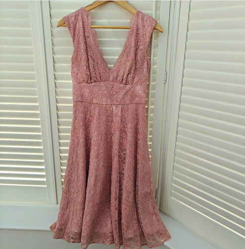 Ariella pink floral - floral, lace