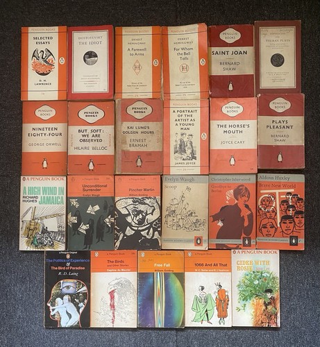 Penguin books vintage bundle - books,