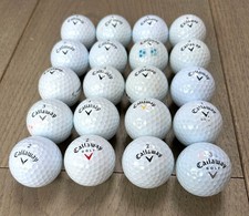 20 Callaway Golf Balls - Grade A - washed, cleaned - FREE DELIVERY (20 balls)