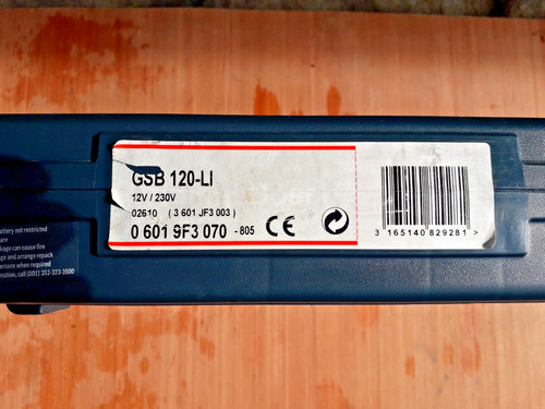 Bosch gsb 120 drill set - gsb,