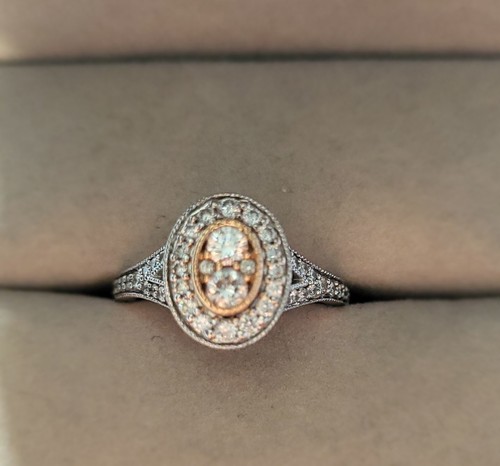 Ladies 18ct white gold - gold, jenny