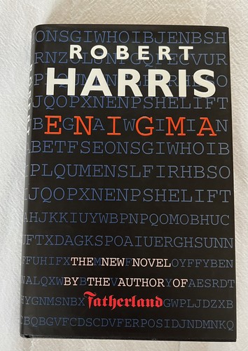Robert harris enigma signed - harris,