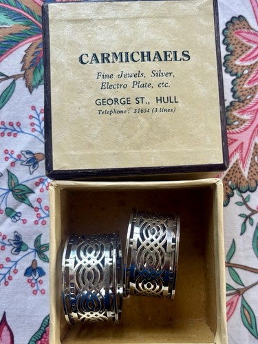 Pair boxed 925 silver - a,