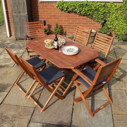Seater wooden garden - wooden,