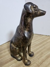 vintage brass or bronze statue