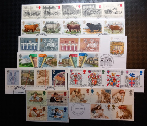 1984 commemorative stamps - gb,