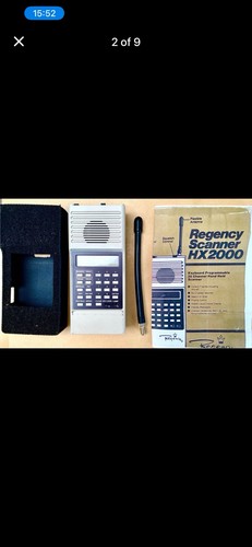Regency scanner hx2000 - regency, radio