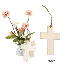 30x Unfinished Wood Cutouts