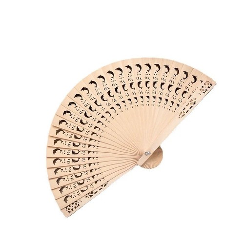 Vintage carved bamboo - bamboo, folding