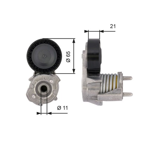 Gates auxiliary belt tensioner - gates,