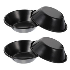  4 Pcs Baking Pans Egg Tart Mold Mini Tartlet Tins Cake Moulds for Pie Muffin