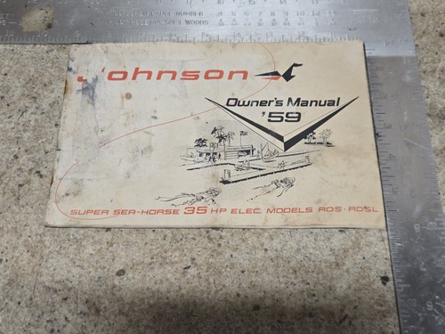 Vintage 1959 johnson super - johnson,