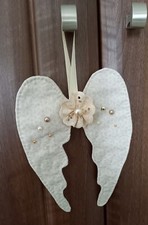 Angel Wings Stitched Fabric