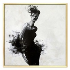 Fashion - Model With Feathers