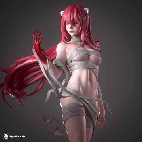 Lucy elfen lied 3d resin - -,