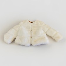 Girls Faux Fur Coat (Age 9-10)