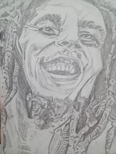 Original bob marley sketch - marley,
