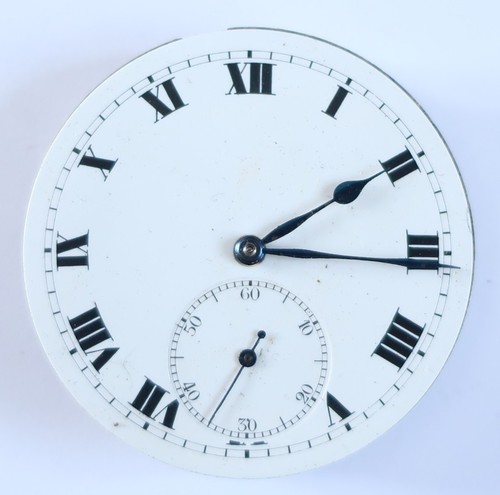 Antique pocket watch movement