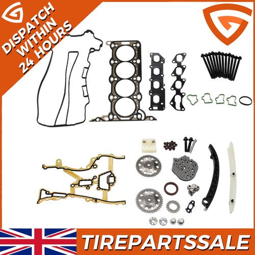 Head gasket set timing chain - set,