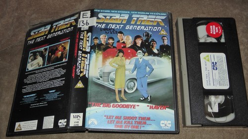 Star trek next generation vhs - trek,,