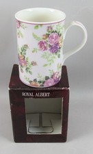 Royal Albert The Bronte Collection HELEN Mug  with Pink Roses Bone China