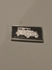 Franklin Mint Centennial Cars .925 Silver Mini Ingot-1901 Oldsmobile  #17
