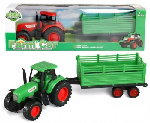 Large kids farm tractor with - large,