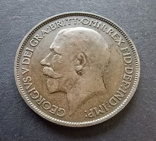 1925 Halfpenny - King George V - British Bronze Coin 
