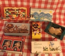 JOB LOT Of 7x VINTAGE NOVELTY AVON Mixed ANIMAL SHIPS ELVES PPIRATE SOAPS