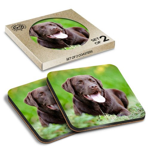 Boxed square coasters - x,